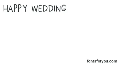 DkNewBeginnings font – happy Wedding Day Fonts